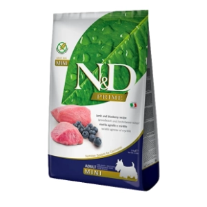 N&D Prime mini adult hrana za pse jagnjetina borovnica 2,5kg