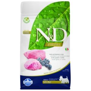 N&D Prime mini adult hrana za pse jagnjetina i borovnica 800g