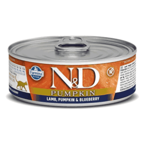N&D Pumpkin hrana za mačke bundeva i jagnjetina 80g
