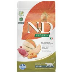 N&D Pumpkin hrana za odrasle mačke bundeva i pačetina 1,5kg