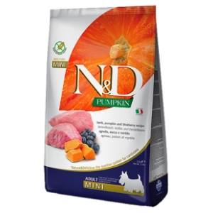 N&D Pumpkin medium maxi puppy jagnjetina borovnica 12kg
