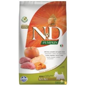 N&D Pumpkin mini adult hrana za pse divlja svinja 2,5kg