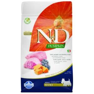 N&D Pumpkin mini adult hrana za pse jagnjetina borovnica 800g