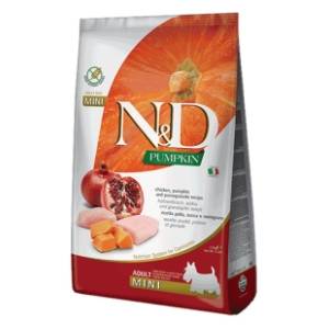 N&D Pumpkin mini adult hrana za pse piletina i nar 7kg