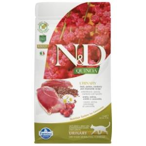 N&D Quinoa urinary hrana za mačke kinoa i pačetina 1,5kg