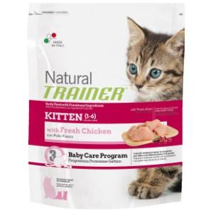 NATURAL TRAINER Kitten hrana za mačiće piletina 300g