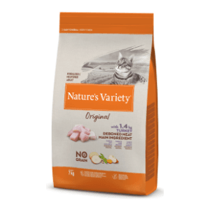 NATURES VARIETY Original sterilised gain free ćuretina 7kg