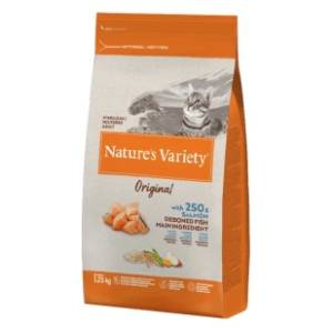 NATURES VARIETY Original sterilised hrana za mačke losos 1,25kg