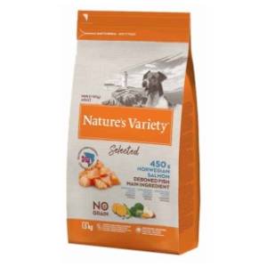 NATURES VARIETY Selected mini adult hrana za pse losos 7kg