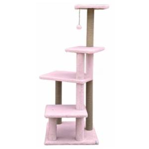 PAWS & WHISKERS Alessi grebalica za mačke 45x117x45cm pink