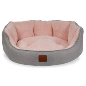 PAWS & WHISKERS Coco krevet za pse 45x50x10cm roze