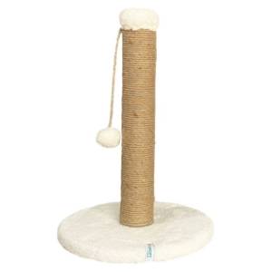 PAWS & WHISKERS Coris grebalica za mačke 52cm bela