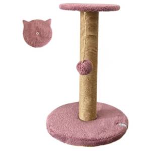 PAWS & WHISKERS Miene grebalica za mačke 30x42cm pink
