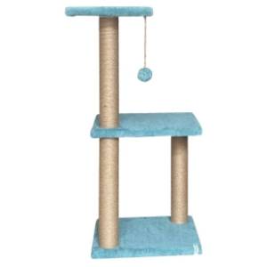 PAWS & WHISKERS Tina 1 grebalica za mačke 35x80x28cm plava
