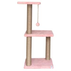 PAWS & WHISKERS Tina 1 grebalica za mačke 35x80x28cm roze