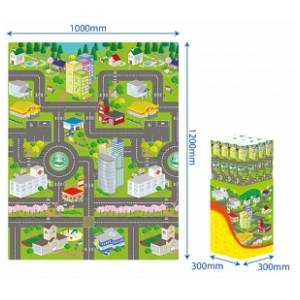 Podloga za igru Mapa grada SUN TA TOYS