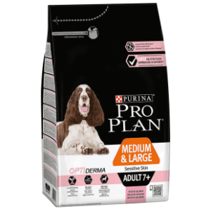PURINA Pro Plan Medium & large adult 7+ sensitive skin 3kg