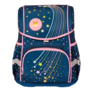 Ranac za školu anatomski S-COOL Fallin stars 42cm teget