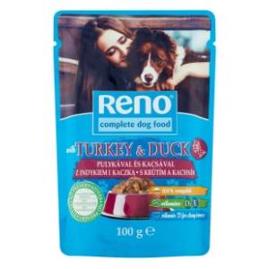 RENO hrana za pse ćuretina i pačetina 100g