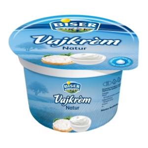 Sirni namaz BISER vajkrem natur 250g