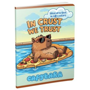 Sveska A5 dikto OPTIMUM Trendy Capybara 52lista 1kom