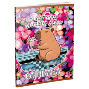 Sveska A5 karo OPTIMUM Capybara 52lista 1kom