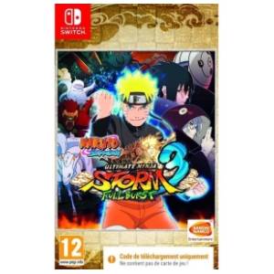 SWITCH Naruto Shippuden: Ultimate Ninja Storm 3 Full Burst - Code In A Box