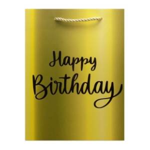 Ukrasna kesa M OPTIMUM Happy birthday 1kom