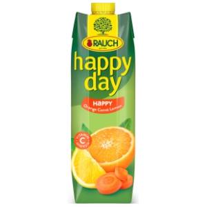 Voćni sok HAPPY DAY Family pomorandža šargarepa limun 1l