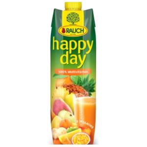 Voćni sok HAPPY DAY multivitamin 100% 1l
