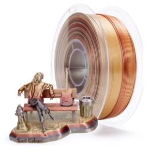 ZIRO Fast Gradient Silk PLA 1,75 mm Ember 3D filament