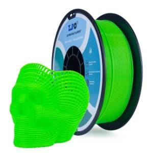 ZIRO Fluorescence PLA 1,75 mm Fluo Green 3D filament