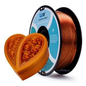 ZIRO Glitter Twinkling PLA 1,75 mm Caramel 3D filament