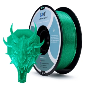 ZIRO Glitter Twinkling PLA 1,75 mm Green 3D filament