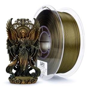 ZIRO Gradient Diamond PLA 1.75 mm Brass Sparkle 3D filament