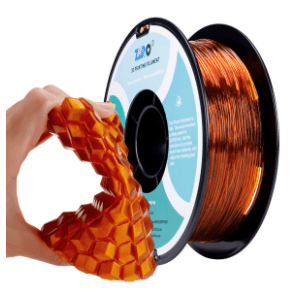 ZIRO TPU 1,75 mm Translucent Caramel 3D filament