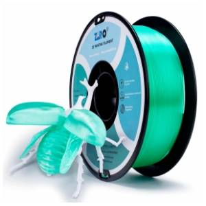 ZIRO Translucent PLA 1,75 mm Cyan 3D filament