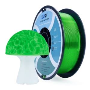ZIRO Translucent PLA 1,75 mm Green 3D filament