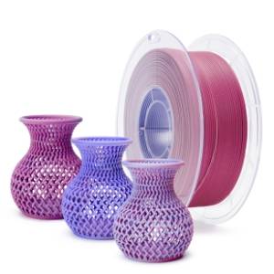 ZIRO Tri-Color Matte PLA 1,75 mm Frosted Berry 3D filament