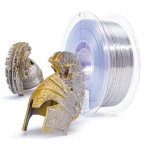 ZIRO Tri-Color Silk PLA 1,75 mm Gold & Silver 3D filament