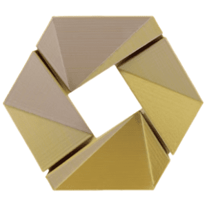 3DJAKE PLA 1,75 mm Golden Alloy 3D filament