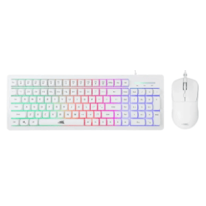 BARACUDA set bežični miš i tastatura Orca BGC 012 White