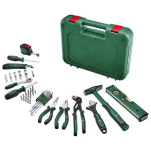 BOSCH 52-delni set bitova i set ručnih alata 1600A02BY7