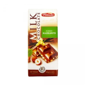 Čokolada POBEDA lešnik 80g