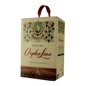 Crveno vino KOVAČEVIĆ Orfelin bag in box 3l
