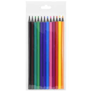 Drvene boje BASIC 12kom
