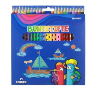 Drvene boje SPIRIT classic 24kom