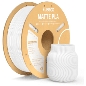 ELEGOO Matte PLA 1,75 mm White 3D filament