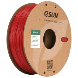 eSUN ABS+HS 1,75 mm Fire Engine Red 3D filament