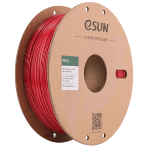 eSUN PETG 1,75 mm Fire Engine Red 3D filament